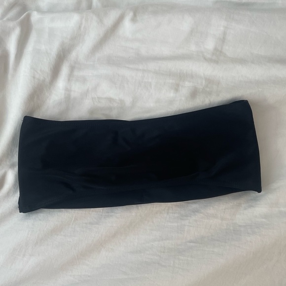 ⚡️SHEIN Bandeau High Waist Swimsuit Set Strapless Bikini Top Cheeky Bottoms | M - Picture 6 of 9